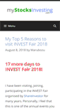 Mobile Screenshot of mystocksinvesting.com